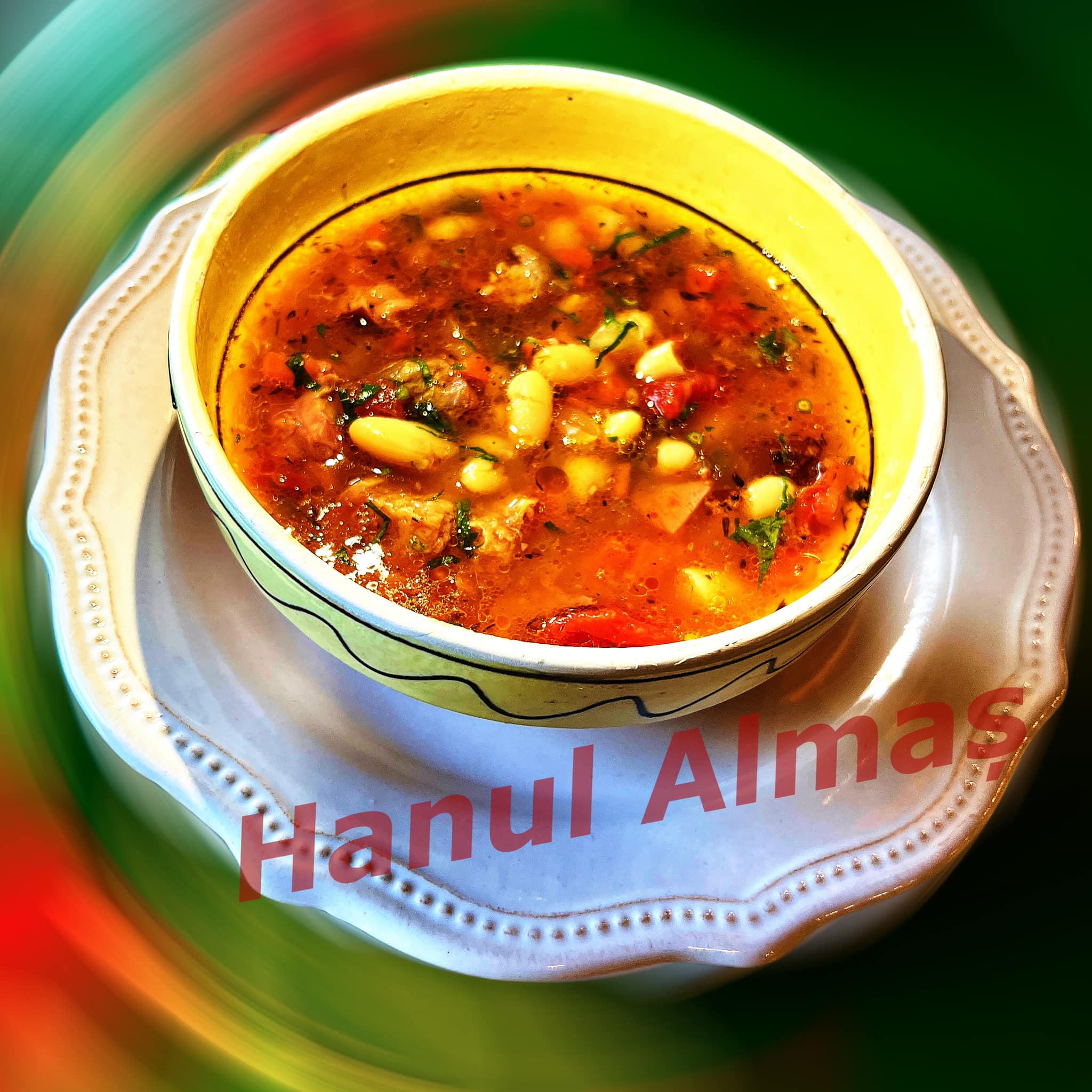 galerie cu delicatesele Hanului Almas 